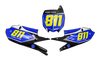 Yamaha Number Background Decals - Flux