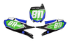 Yamaha Number Background Decals - Flux