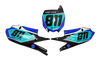 Yamaha Number Background Decals - Flux