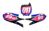 Yamaha Number Background Decals - Flux
