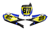 Yamaha Number Background Decals - Flux
