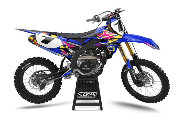 Yamaha Retro Graphic Kit - YZ YZF WR TTR PW Models | All Years
