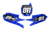 Yamaha Number Background Decals - Rachet