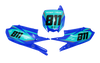 Yamaha Number Background Decals - Rachet