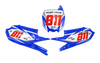 Yamaha Number Background Decals - Rachet