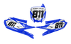 Yamaha Number Background Decals - Rachet