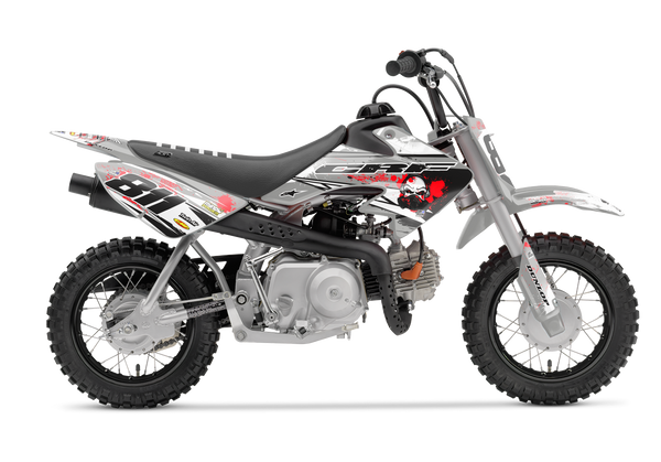 Honda Gas Grey Graphic Kit - CRF CR XR Models | All Years