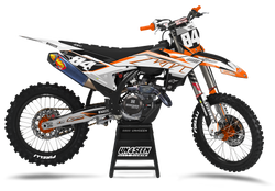 KTM Muff Orange Graphic Kit - SX SXF XC XCF EXC EXCF Models | All Years
