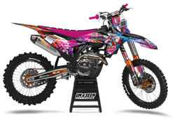 KTM Harley Quin Graphic Kit - SX SXF XC XCF EXC EXCF Models | All Years