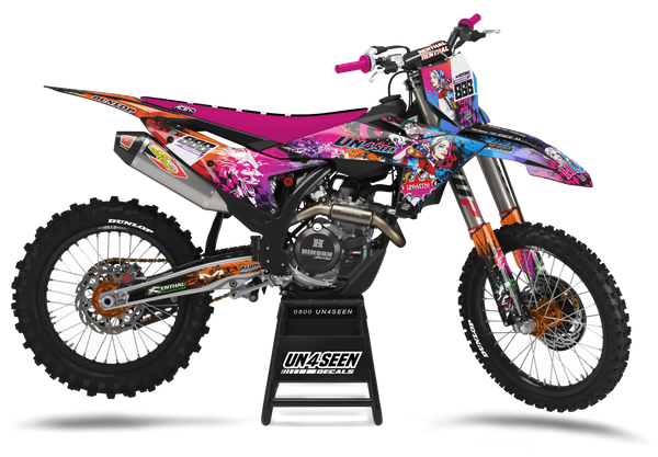 KTM Harley Quin Graphic Kit - SX SXF XC XCF EXC EXCF Models | All Years
