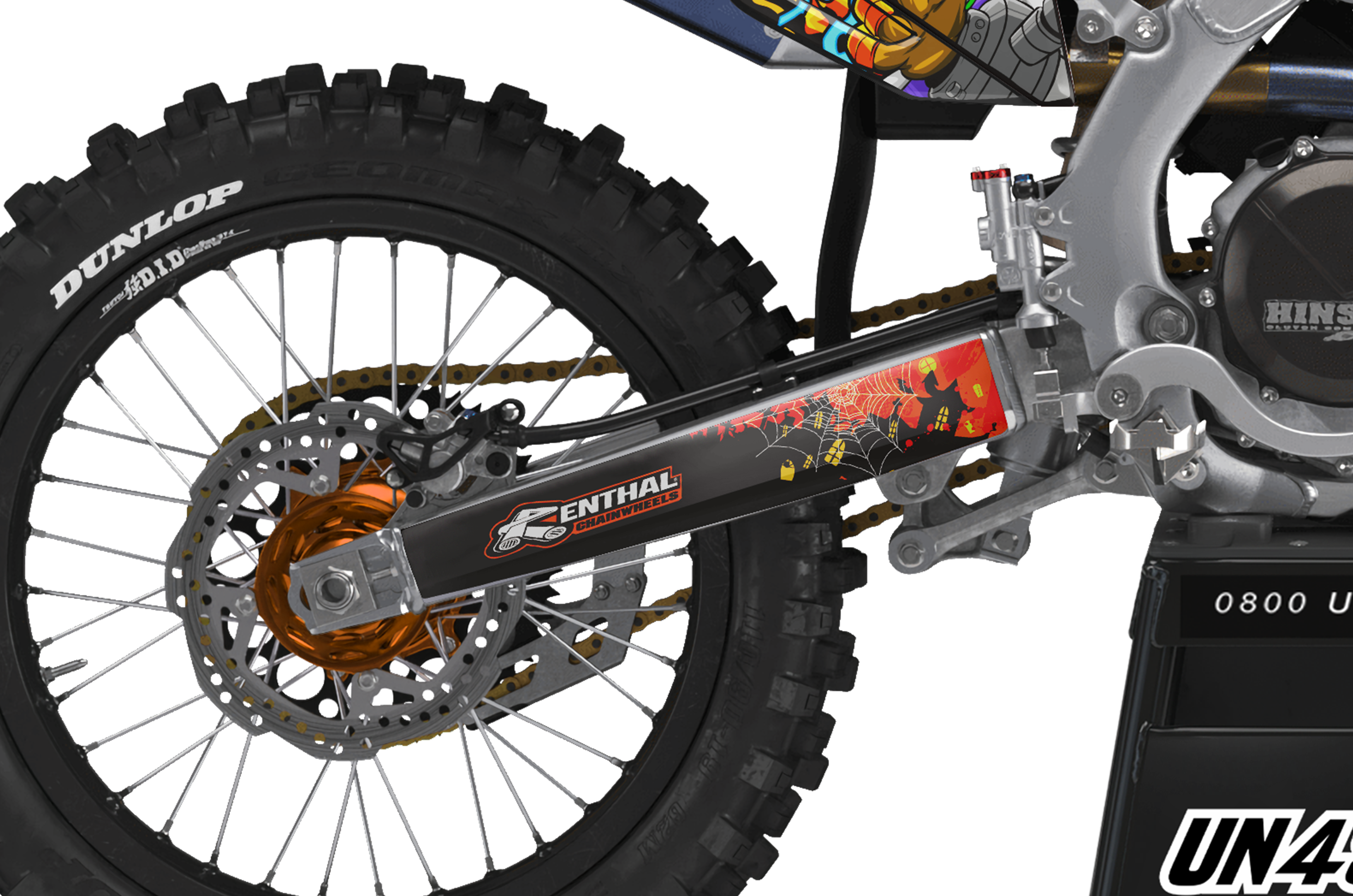 Honda Zombie Graphics Kit - Frankenstein