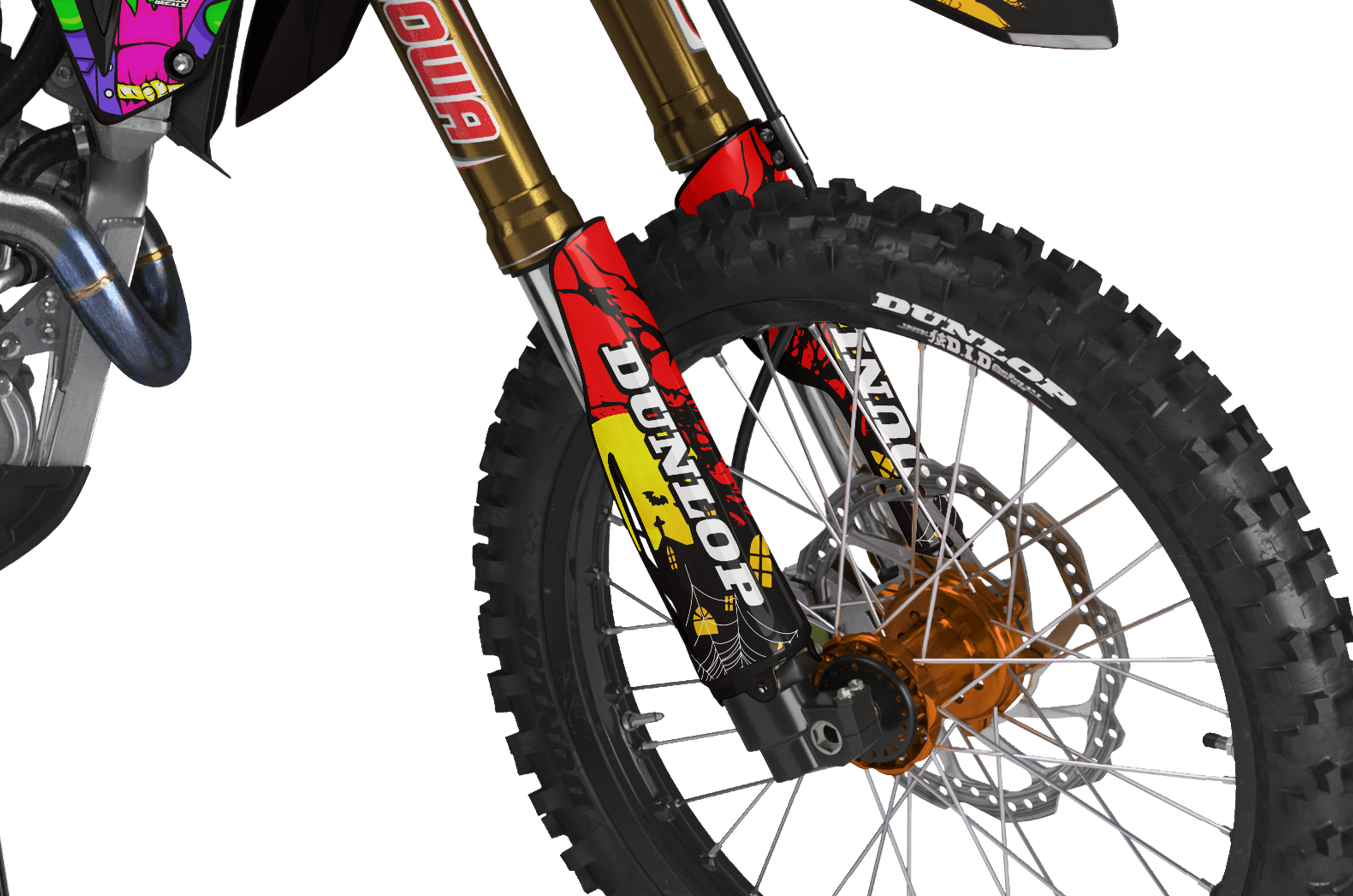 Honda Zombie Graphics Kit - Frankenstein