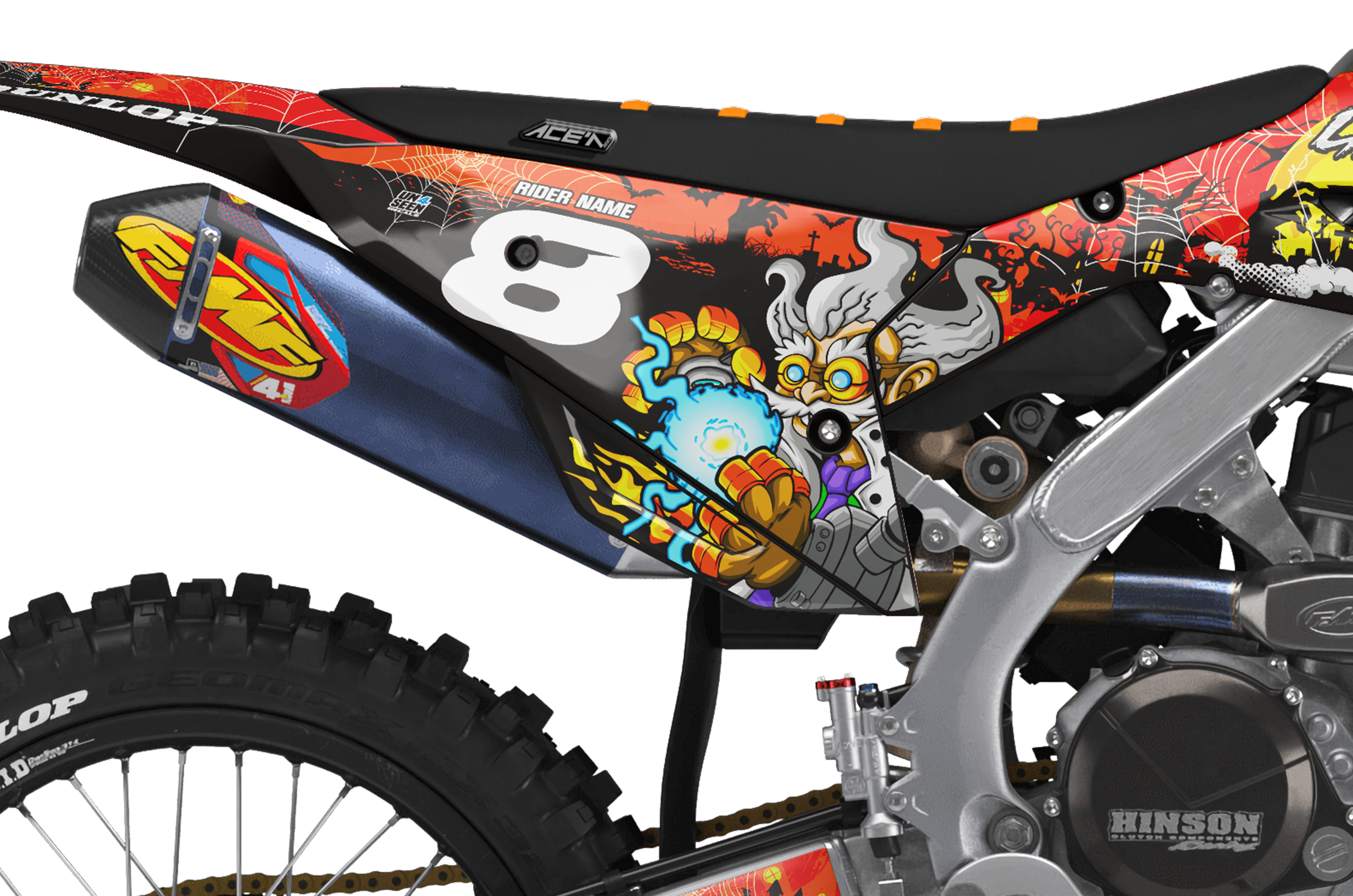 Honda Zombie Graphics Kit - Frankenstein
