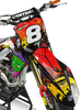 Kawasaki Zombie Graphics Kit - Frankenstein