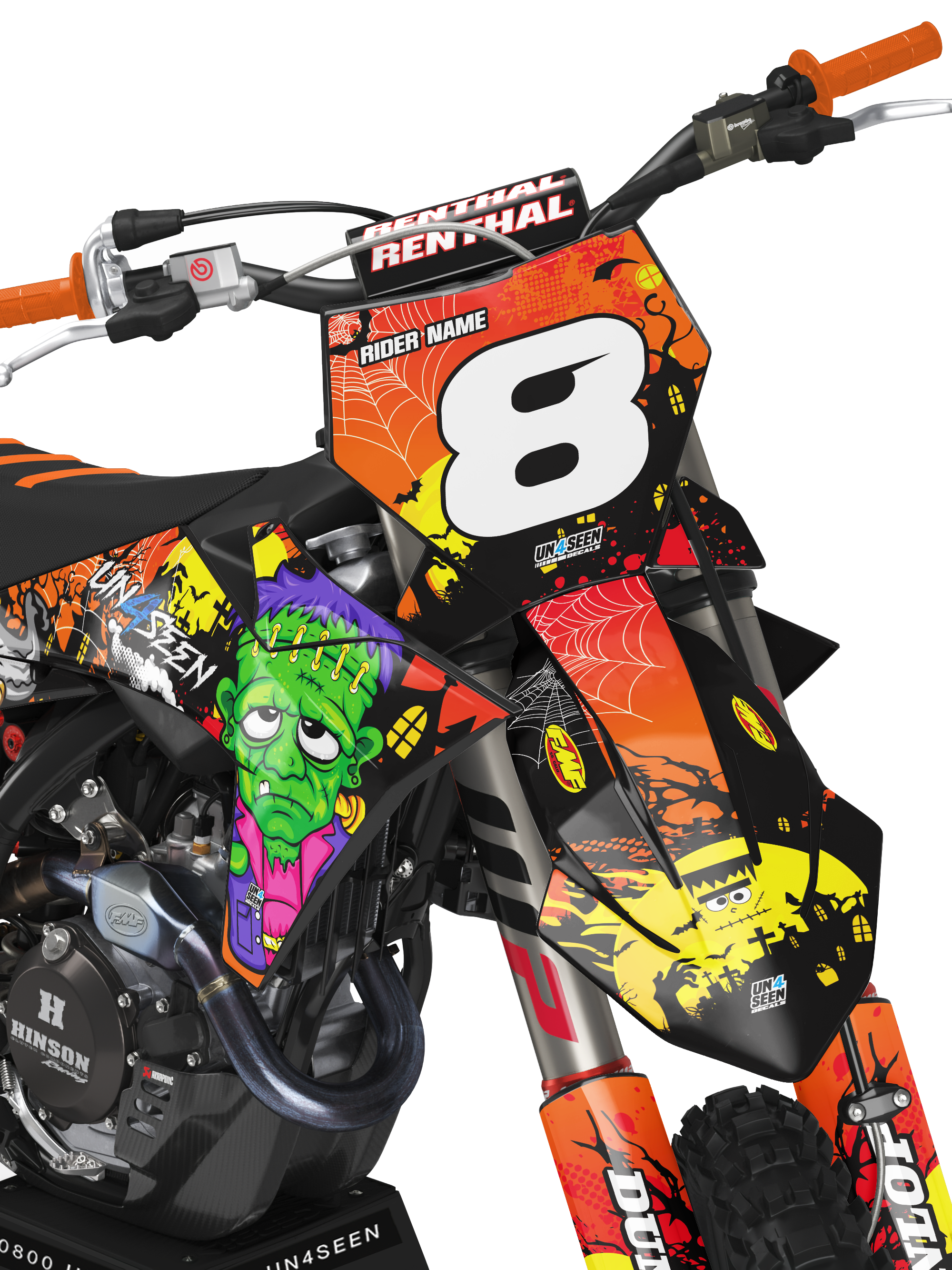 KTM Zombie Graphics Kit - Frankenstein