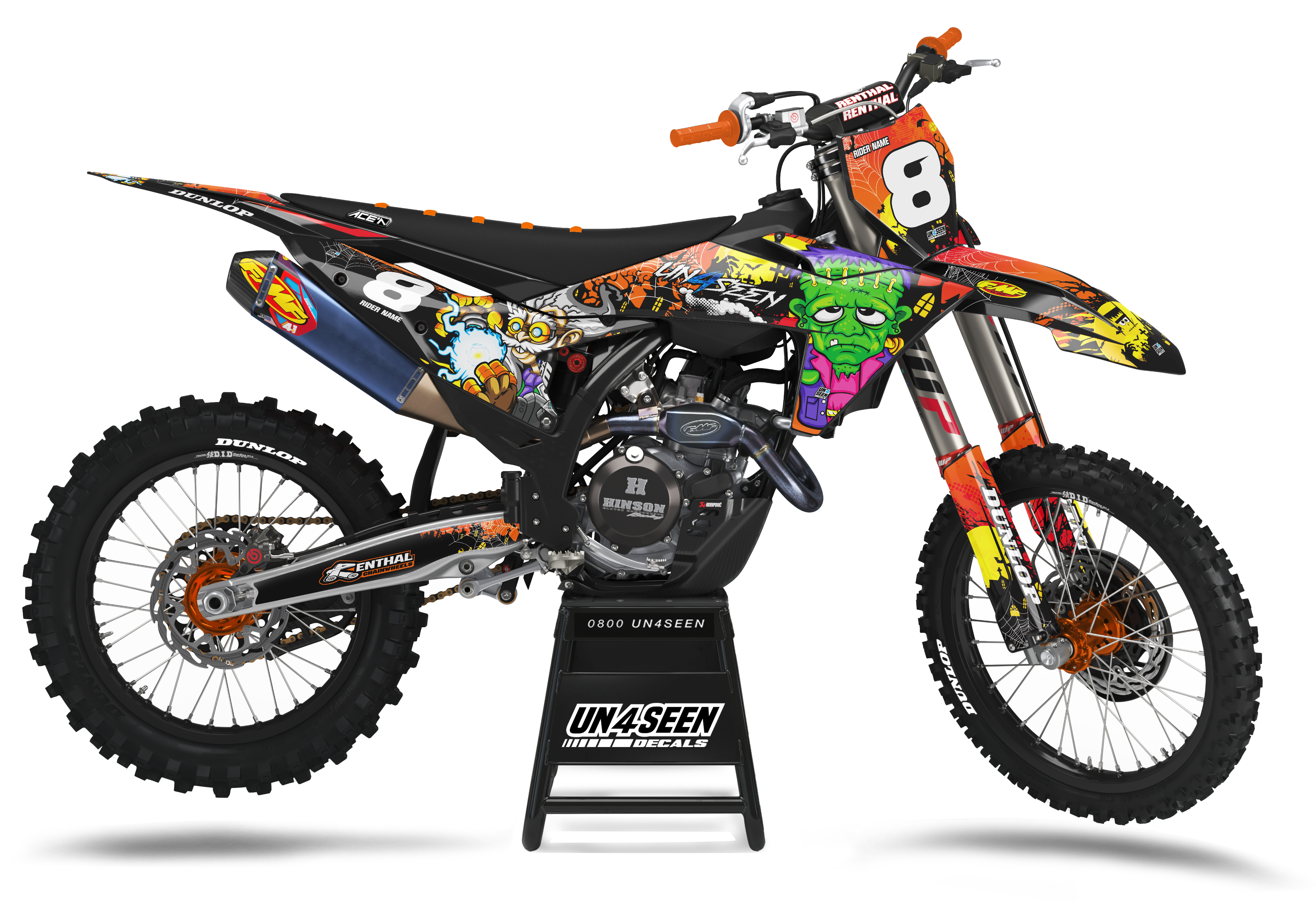 KTM Zombie Graphics Kit - Frankenstein
