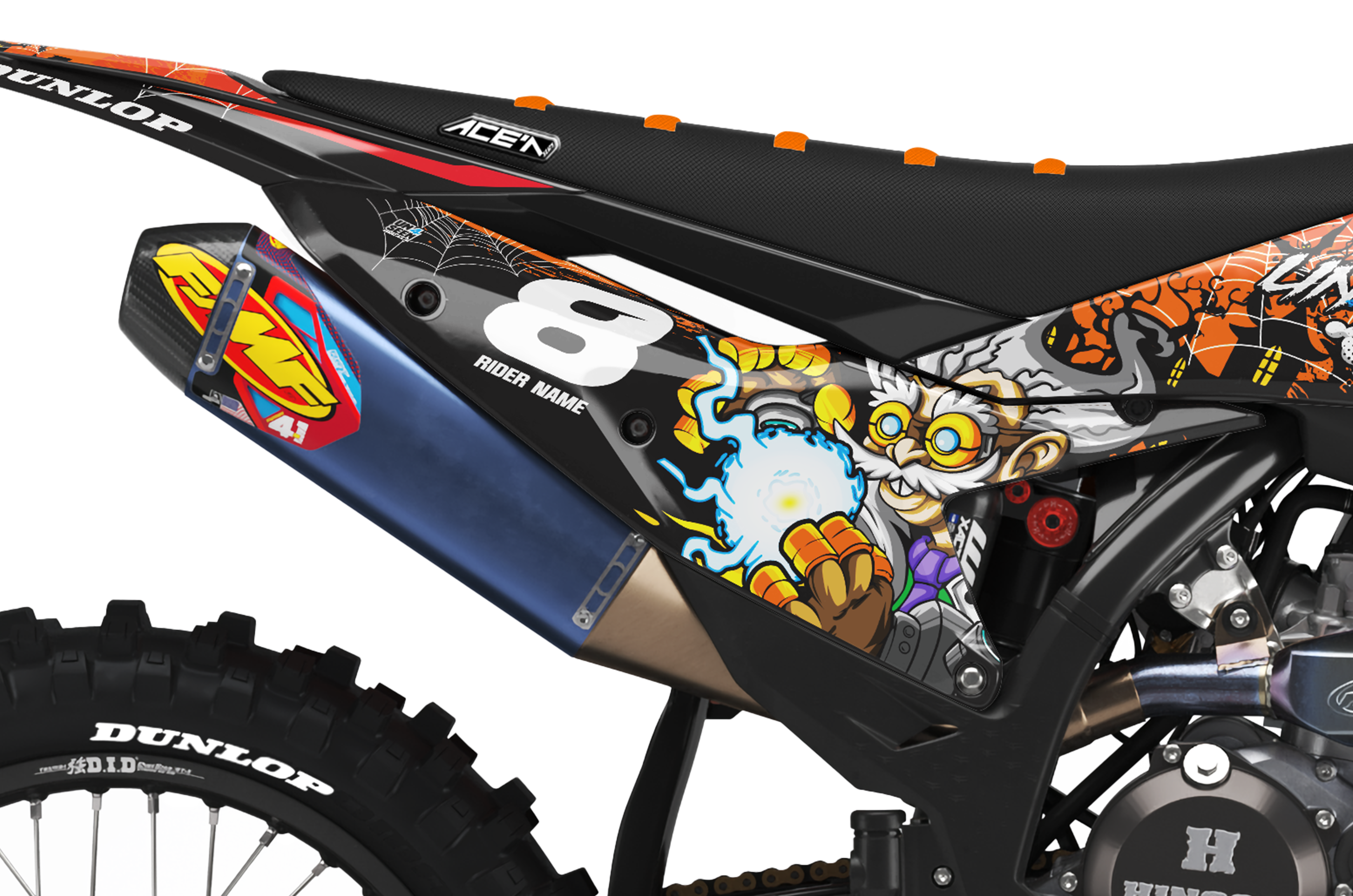 KTM Zombie Graphics Kit - Frankenstein