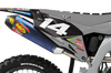 Kawasaki Graphics Kit - Punch Grey