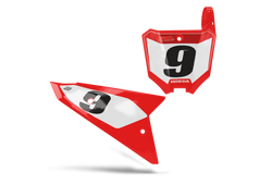 Honda 50 Anniversary Number Plate Background Decals - CRF CR XR Models | All Years