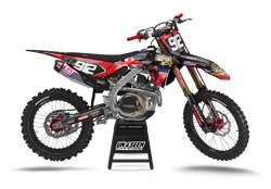 Honda Angry Kiwi Graphic Kit - CRF CR XR Models | All Years