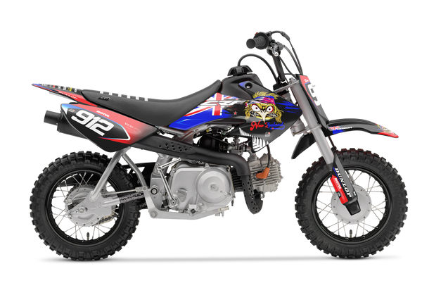 Honda Angry Kiwi Graphic Kit - CRF CR XR Models | All Years