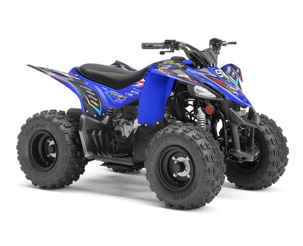 Yamaha YFZ50-90 Graphics - Angry Kiwi