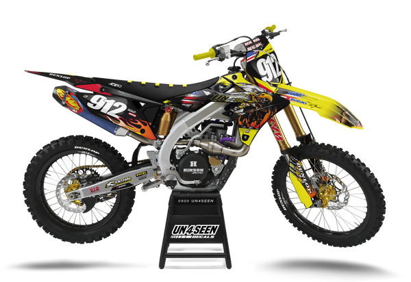 Suzuki Merica Madness Graphic Kit - RMZ RM RMX DR DRZ JR Models | All Years