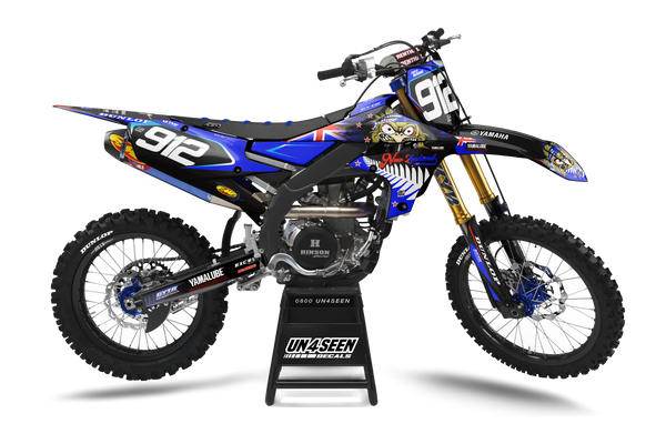 Yamaha Angry Kiwi Graphic Kit - YZ YZF WR TTR PW Models | All Years