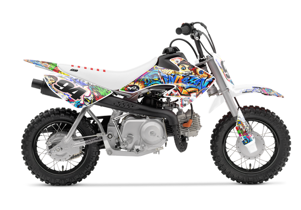 Honda Rex Zombie Graphic Kit - CRF CR XR Models | All Years