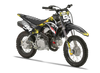 Crf110 Graphics Kit - Sharkdog Yellow