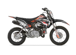 Honda Sharkdog Red Graphic Kit - CRF CR XR Models | All Years