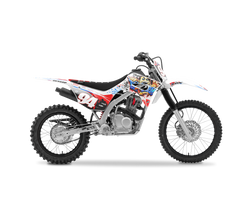 Honda Rex Zombie Blood Graphic Kit - CRF CR XR Models | All Years