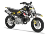 Crf50 Graphics Kit - Sharkdog Yellow