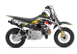 Honda Sharkdog Yellow Graphic Kit - CRF CR XR Models | All Years
