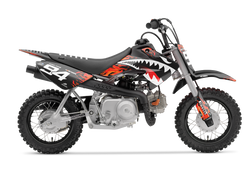 Honda Sharkdog Red Graphic Kit - CRF CR XR Models | All Years