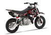 Crf50 Graphics Kit - Metal Mulisha Red