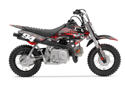 Honda Metal Mulisha Red Graphic Kit - CRF CR XR Models | All Years