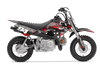 Crf50 Graphics Kit - Metal Mulisha Red