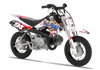 Crf50 Graphics Kit - Rex Zombie Blood