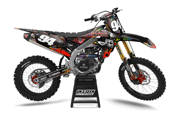 Yamaha Metal Mulisha Bright Graphic Kit - YZ YZF WR TTR PW Models | All Years