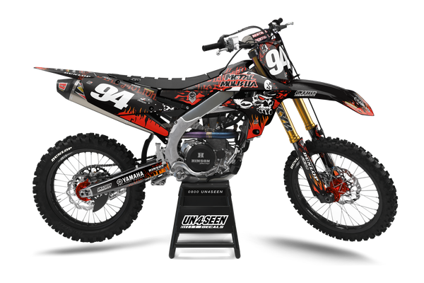 Yamaha Metal Mulisha Graphic Kit - YZ YZF WR TTR PW Models | All Years