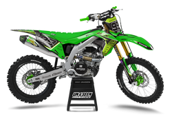 Kawasaki Scratch Graphic Kit - KK KXF KDX KLX Models | All Years