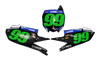 Yamaha Number Background Decals - Yarn