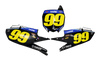 Yamaha Number Background Decals - Yarn