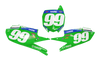 Yamaha Number Background Decals - Yarn