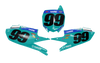 Yamaha Number Background Decals - Yarn