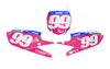 Yamaha Number Background Decals - Yarn