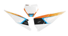 KTM Number Background Decals - Thnkbig