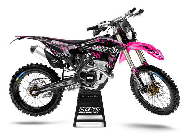 Beta Feral Pink Graphics Kit - RR RR Racing Xtrainer RX Models | All Years