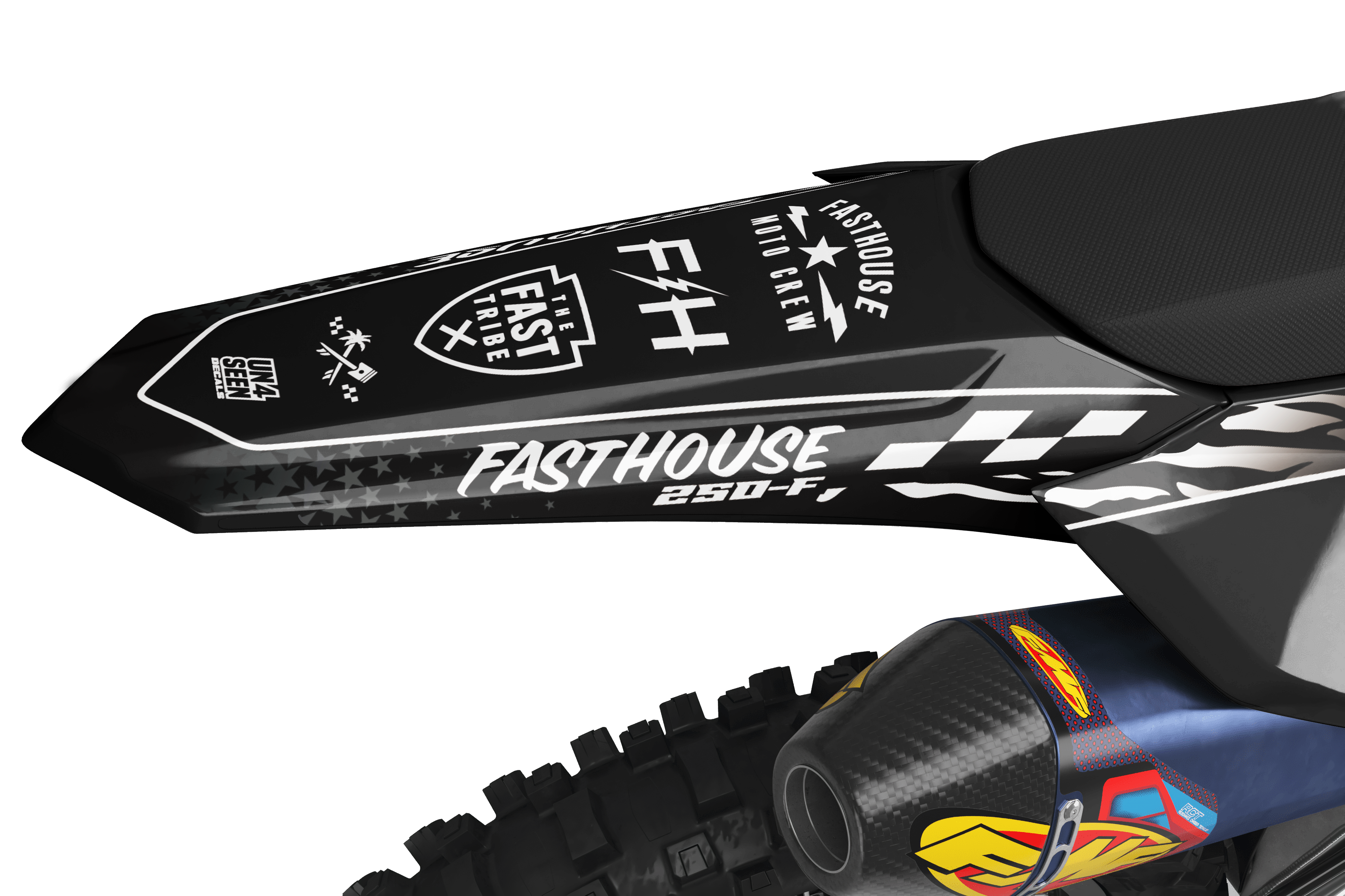 Honda Graphics Kit - Fasthouse Stealth New Zealand